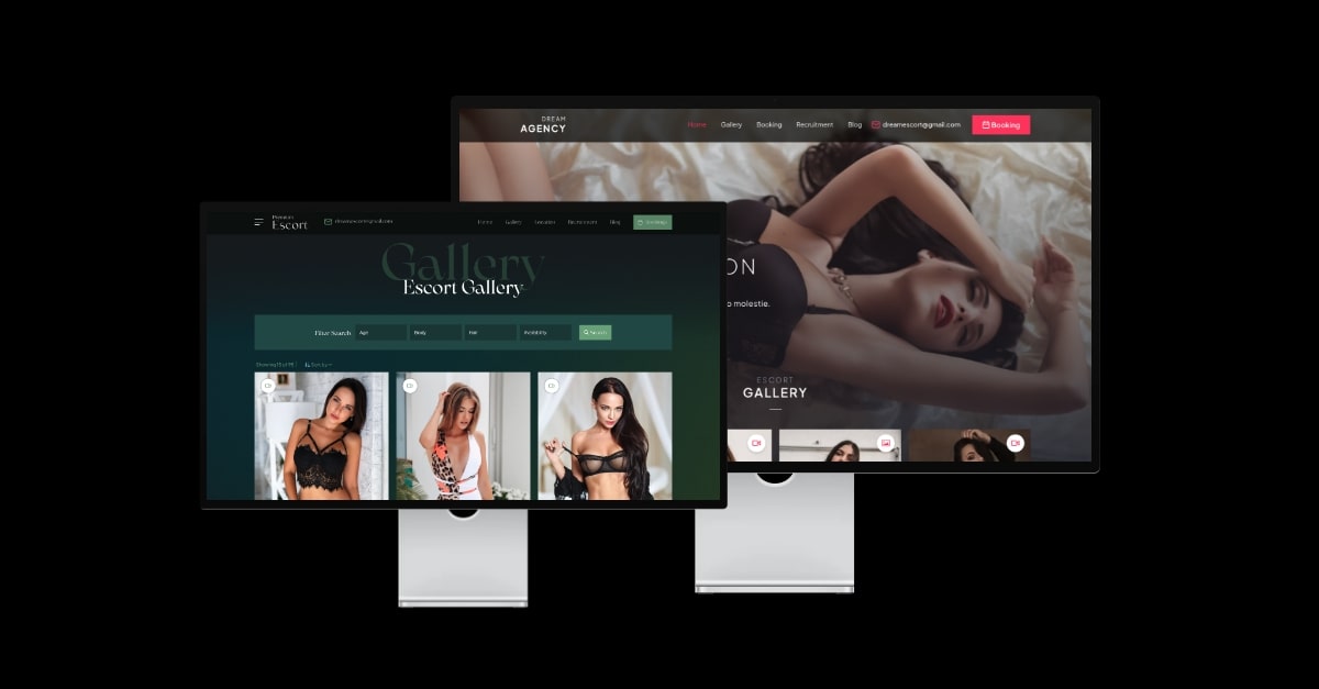 Escort Website Template